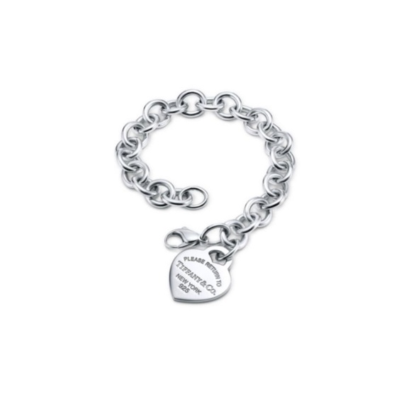 Authentic Tiffany Return to Tiffany Heart Charm Bracelet. - Picture 7 of 9